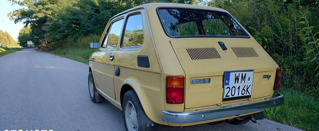 Fiat 126 cena 39000 przebieg: 14500, rok produkcji 1978 z Sulejówek małe 37